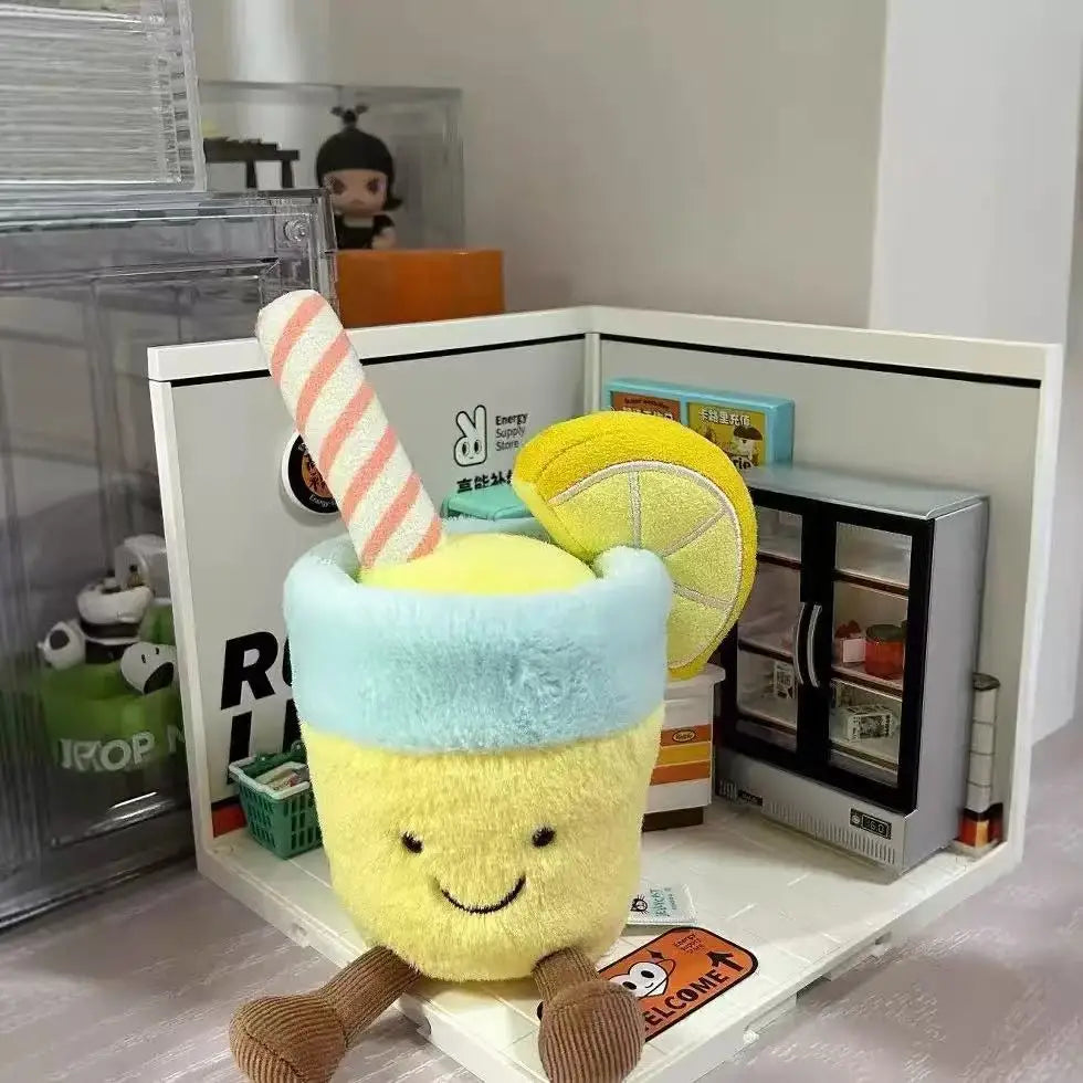 Jelly Cat Fun Series Keychain Cute Soothing Companion Plush Doll Soothing Toy Festival Gift S