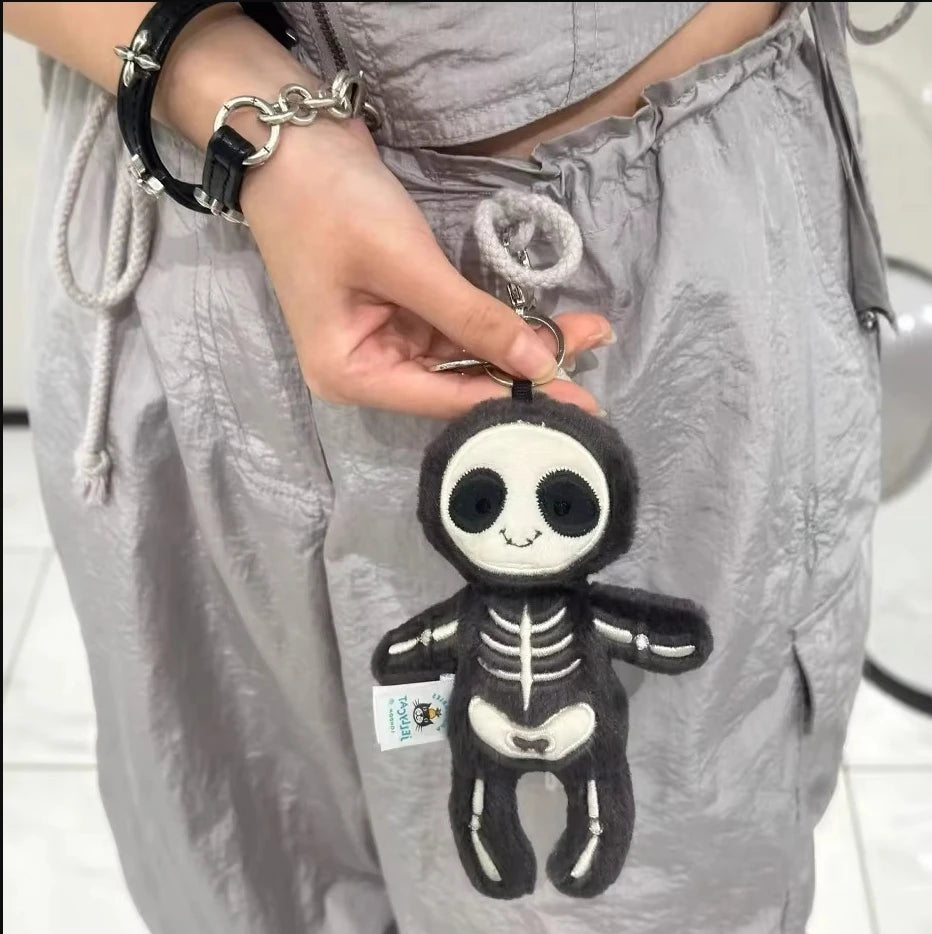 Jellyandcat Mr. Timmy Turtle Pendant School Bag Charm Doll Key Chain Cute Stuffed Turtle Toy Girl Gift Baby Soothing Accessories