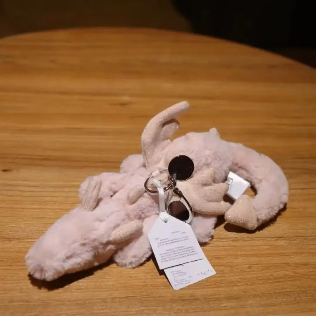 Jellyandcat Mr. Timmy Turtle Pendant School Bag Charm Doll Key Chain Cute Stuffed Turtle Toy Girl Gift Baby Soothing Accessories