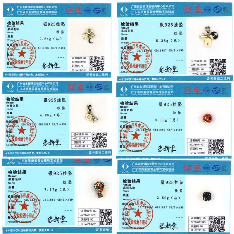 Charms 2025 Hot Sales Original 925 Sterling Silver Charms Beads for Original Pendants Bracelets Charms Dangle DIY Jewelry Gift
