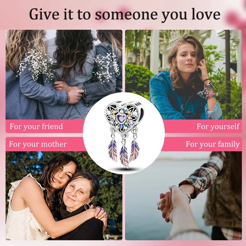 Charms 2025 Hot Sales Original 925 Sterling Silver Charms Beads for Original Pendants Bracelets Charms Dangle DIY Jewelry Gift