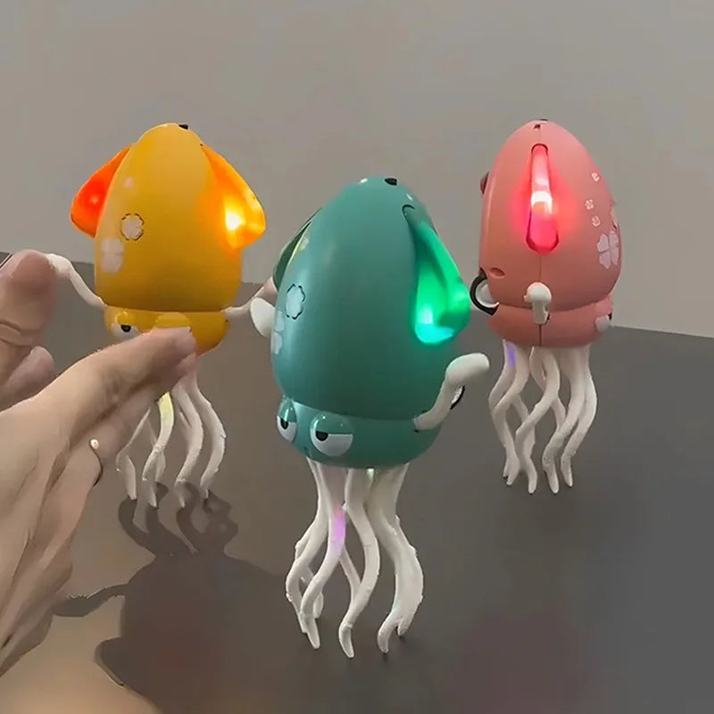 Electronic Dancing Squid Toys Magical Dancing Squid with Light Music Funny Dancing Octopus Decompression Toy Party Gift