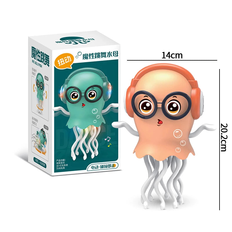 Electronic Dancing Squid Toys Magical Dancing Squid with Light Music Funny Dancing Octopus Decompression Toy Party Gift