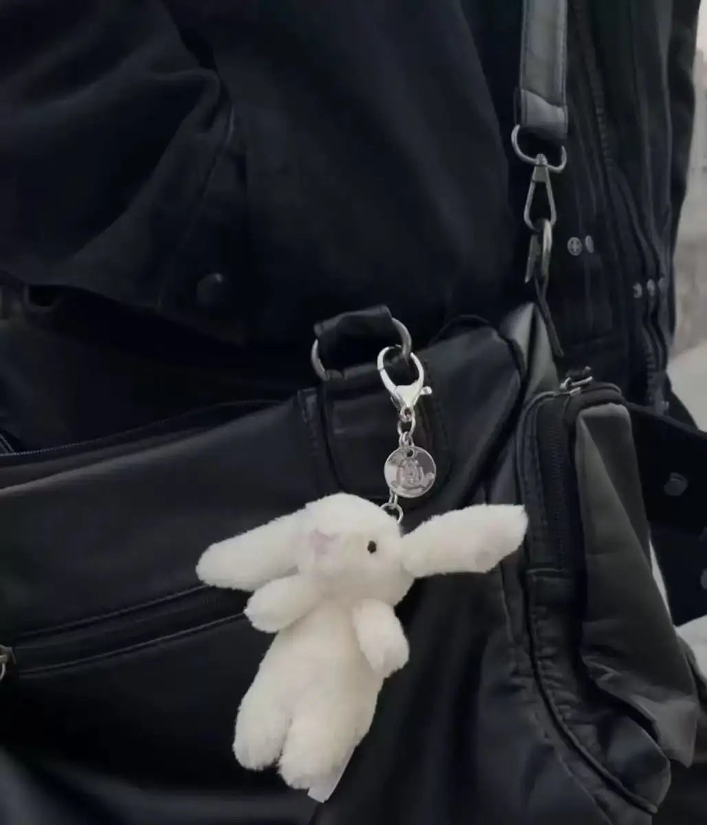 Jellyandcat Mr. Timmy Turtle Pendant School Bag Charm Doll Key Chain Cute Stuffed Turtle Toy Girl Gift Baby Soothing Accessories